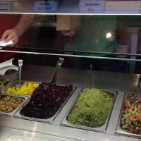 salad, olives, cilantro at Maoz in Boca Raton