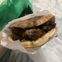 Falafel pita   at Maoz in Boca Raton