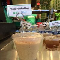 rice pudding at Maoz in Boca Raton