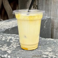 Curcuma Latte  at KaffeeKlatsch Easy Klosters in Klosters-serneus