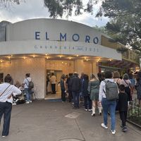 El Moro churros shop  at Churrería El Moro in Mexico City