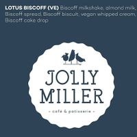 Biscoff milkshake sounds good! at The Jolly Miller Cafe in Gisborne