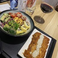 Yes, they serve wine, too! at Protein Kitchen  in Taipei