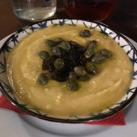 Fava at Lucciola Organic Bistro in Corfu