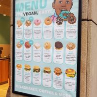 Menu December '22 at Jones Donuts in Stuttgart