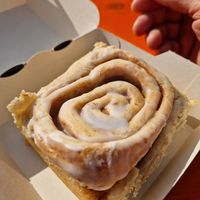 Cinnamon Roll at Jones Donuts in Stuttgart