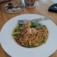 Hokkien noodles at VEGAN PHUKET in Phuket