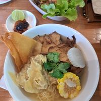 Wonton noodles at VEGAN PHUKET in Phuket
