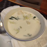Mix veg in coconut soup at VEGAN PHUKET in Phuket