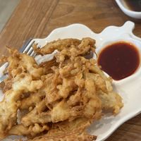 Fried enoki mushrooms   at VEGAN PHUKET in Phuket