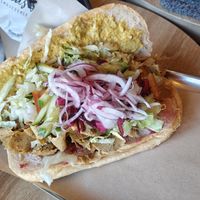 Seitan kebab at Klaus Kebab in Bremen