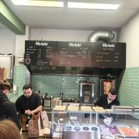 Counter at Klaus Kebab in Bremen