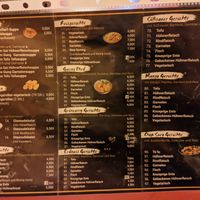 Menu 1 at Dai An in Berlin