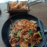 Chaw teow $5.50 and fried dumplings $6 at Leaf Corner 慈素 - Jurong in West Singapore