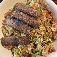 Tempeh scramble-very good!   at 43rd Street Deli in Gainesville