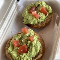 Avocado toast  at Vegan Monarch Bakery & Café in Winter Haven