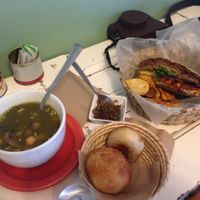 Lunch - very nice. at Pan Comido - Roma Norte in Mexico City