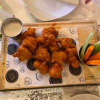 Cauliflower wings  at Pan Comido - Roma Norte in Mexico City