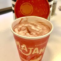 Strawberry dream cake  at Majama Foods in Dubai