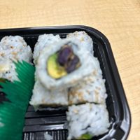 🥑 avocado purple sweet potato 🍠 roll  at Sagano Japanese Bistro & Steakhouse in Flint