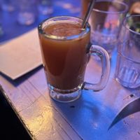 Hot apple juice   at Cafe Santropol in Montreal