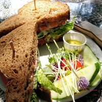  at Cafe Santropol in Montreal