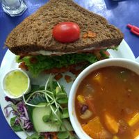 Day special at Cafe Santropol in Montreal