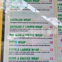 V wraps are vegan. at Yalla in Seattle