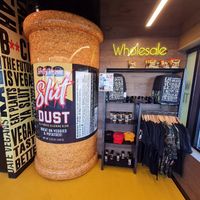 Inside the restaurant at Slutty Vegan in Duluth