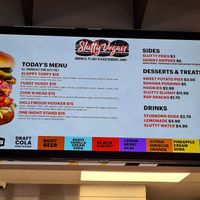 Menu at Slutty Vegan in Duluth