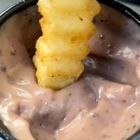 Blackberry Mayo is the best dipping sauce!   at Slutty Vegan in Duluth