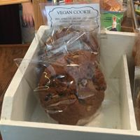 Vegan cookie at Lucid Café in New York City