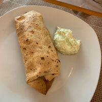 Burrito vegano at Amaltea in Barcelona