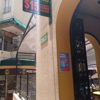 Entryway at La María Bistro Veg in Bogota