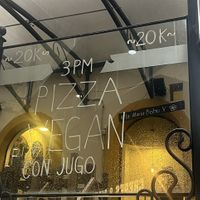 Pizza offer  at La María Bistro Veg in Bogota