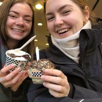   at Ashley's Ice Cream in New Haven