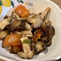 Mushrooms stir fried   at Mungsawirat Jay in Bangkok