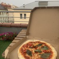 margarita   at Pizza Cosi in Budapest