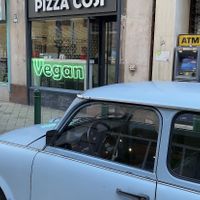 Outside  #Veganuary at Pizza Cosi in Budapest