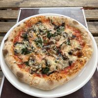 fungee pizza  at Pizza Cosi in Budapest