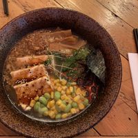 Vegan ramen  at Ramen Co in Dublin