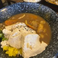 Vegan curry at Ramen Co in Dublin