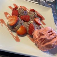   at Creams Cafe in Scarborough