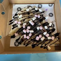   at Creams Cafe in Scarborough