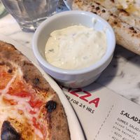 dip de ajo at Franco Manca - Baker St in London