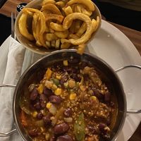 Chilli and spirals   at The Globe in Glossop