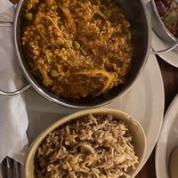 Keema and rice  at The Globe in Glossop