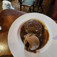 Sticky toffee pudding at The Globe in Glossop