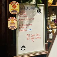 Homemade ice creamm #Veganuary at The Globe in Glossop