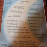 The Globe Menu 12-04-19 at The Globe in Glossop